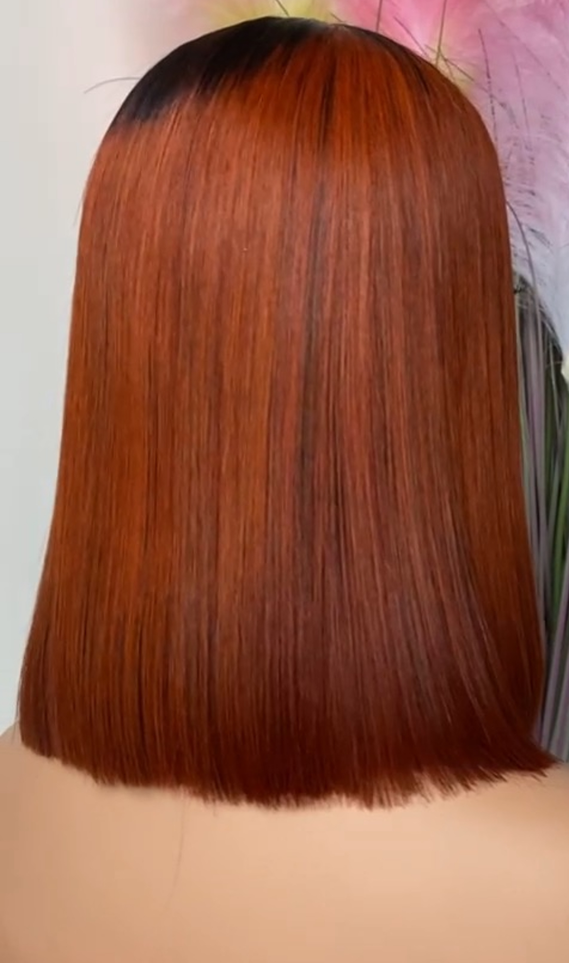 2*6 lace bob wig double drawn bone straight 12 inch