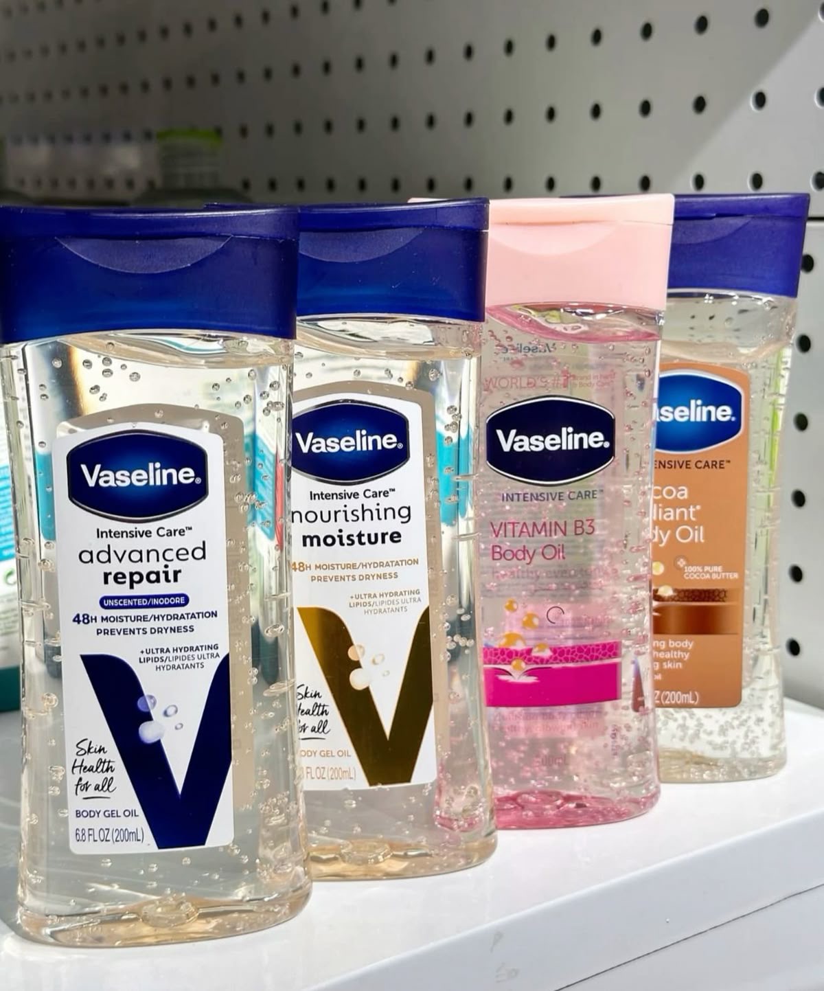 Vaseline body oil 
