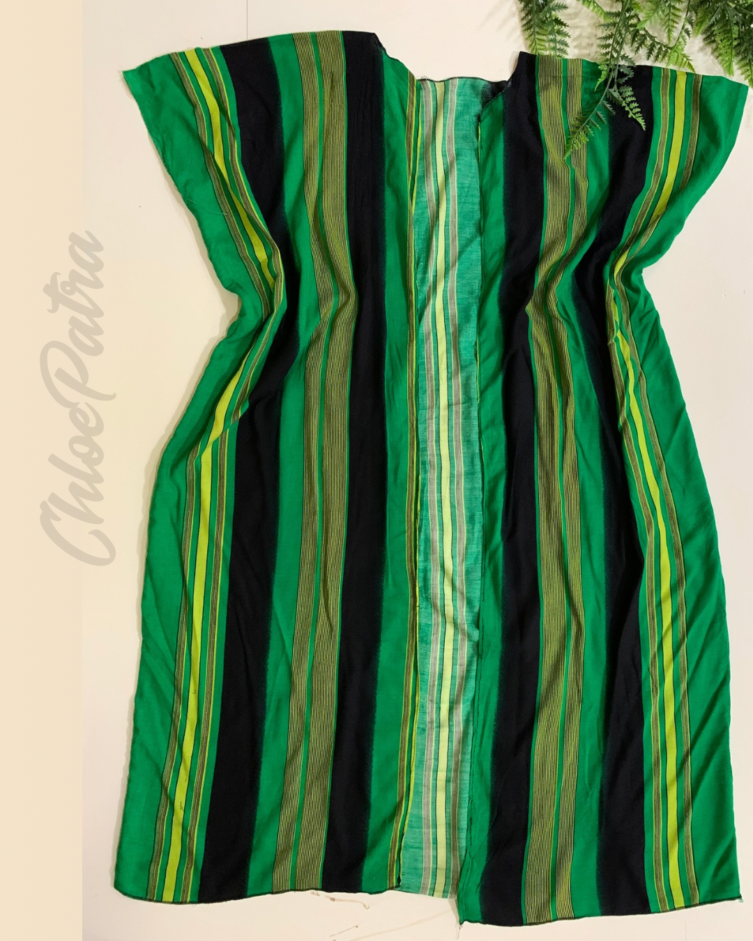 Green Kikoyi Kimono