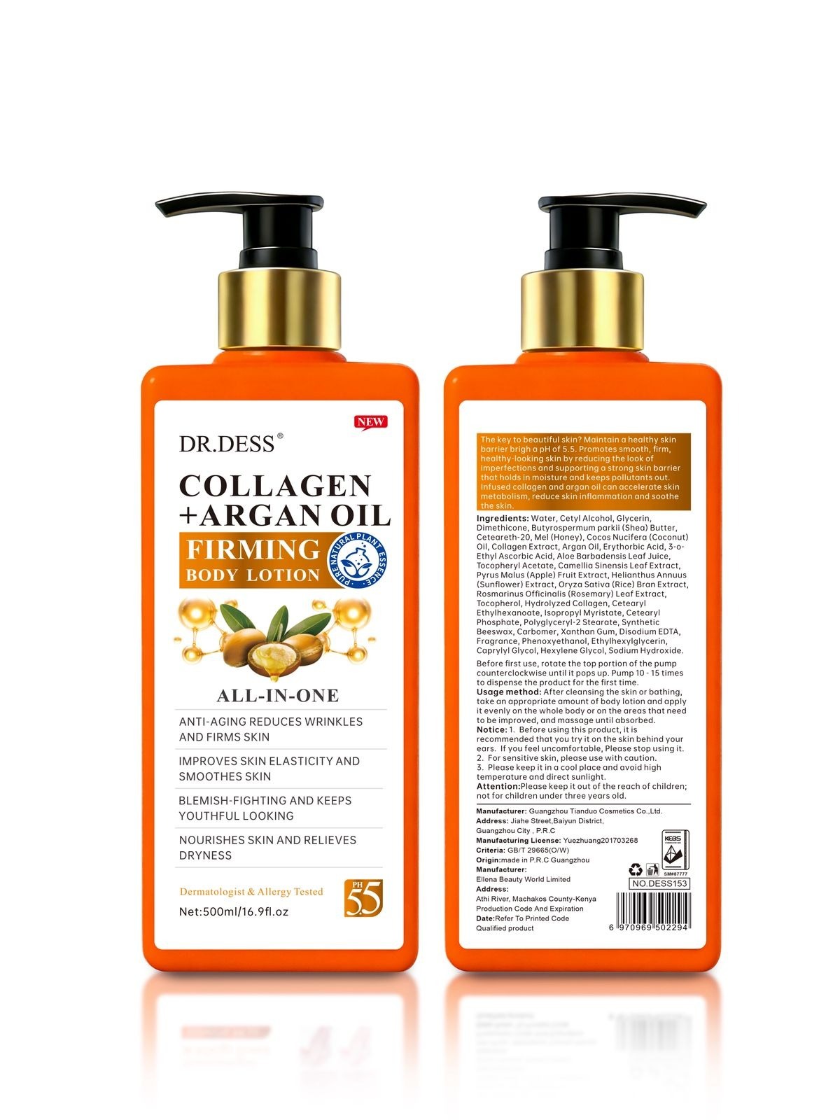 Collagen + Argan Oil Firming Body Lotion