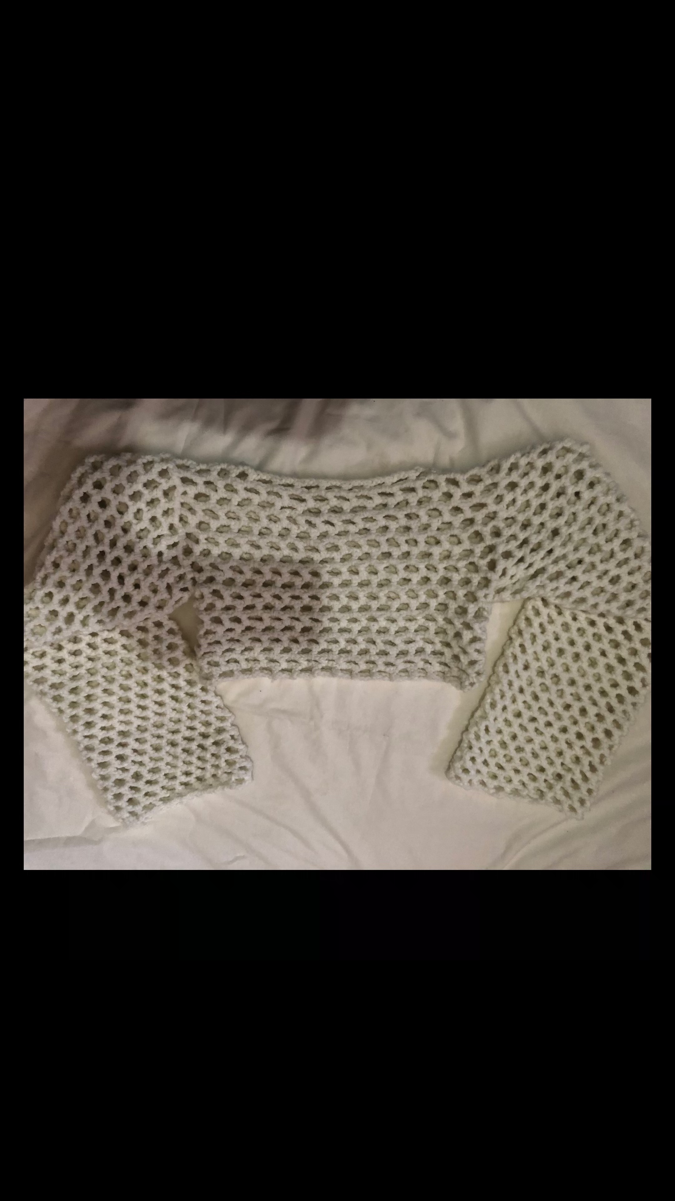 Crotchet shrug