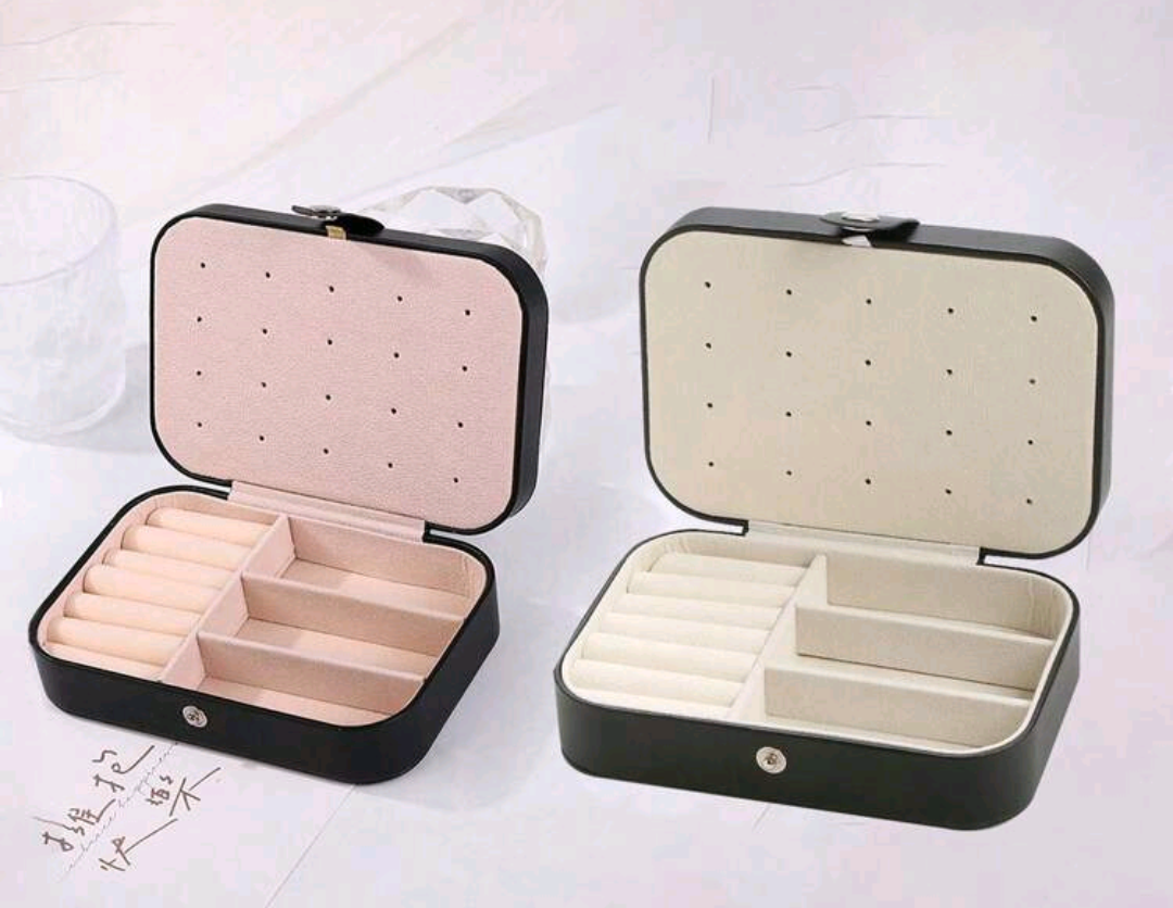 Travel PU LeatherJewelry boxes 