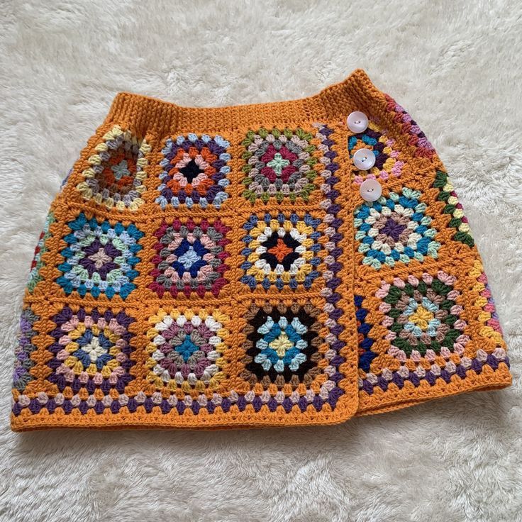 chrochet round skirts