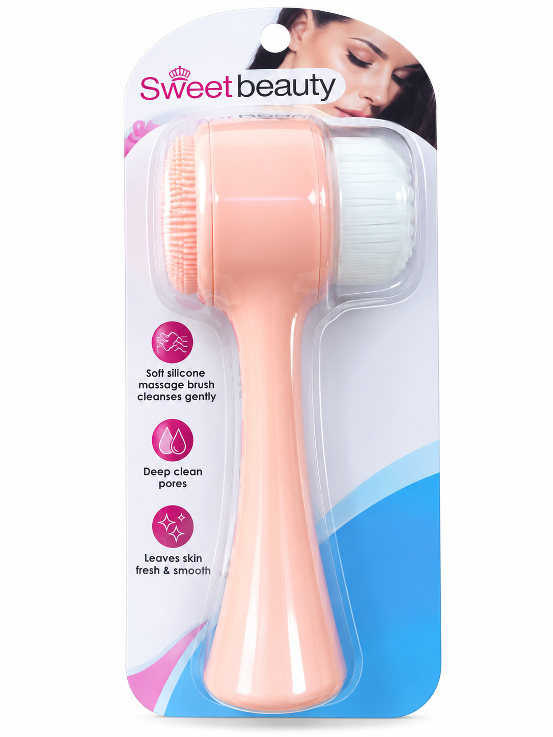 Sweet Beauty Silicone Facial Cleansing Brush 