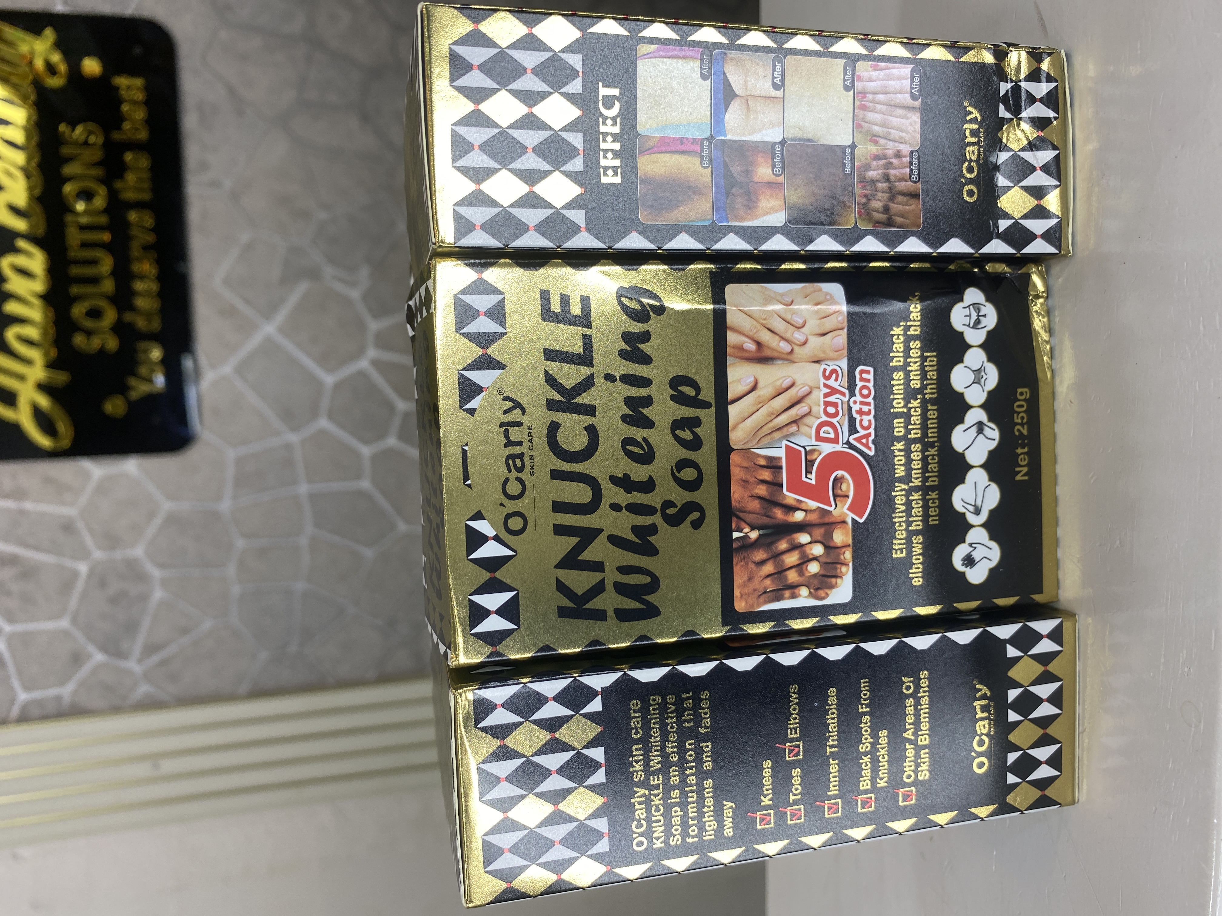 knuckle whitening soap 