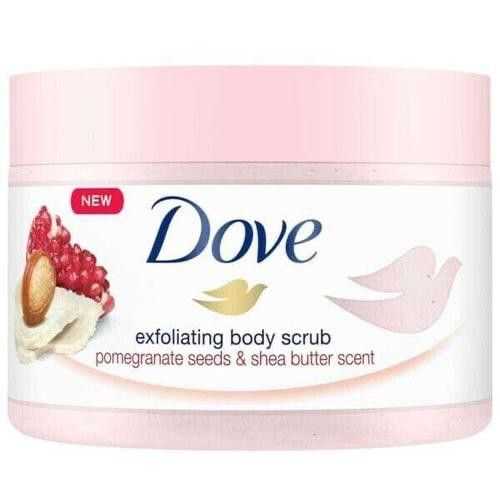 Exfoliating Body Scrub with Pomegranate Seeds and She's Butter 225ml