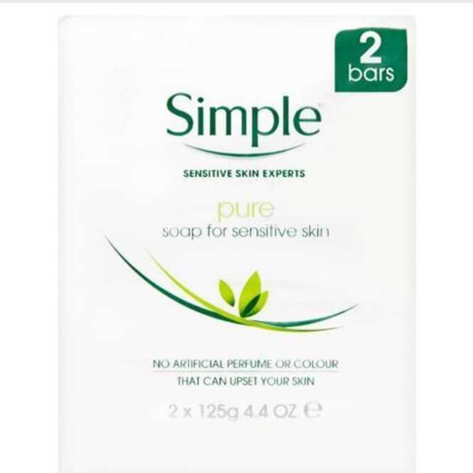 Simple Tablet  Soap 125g