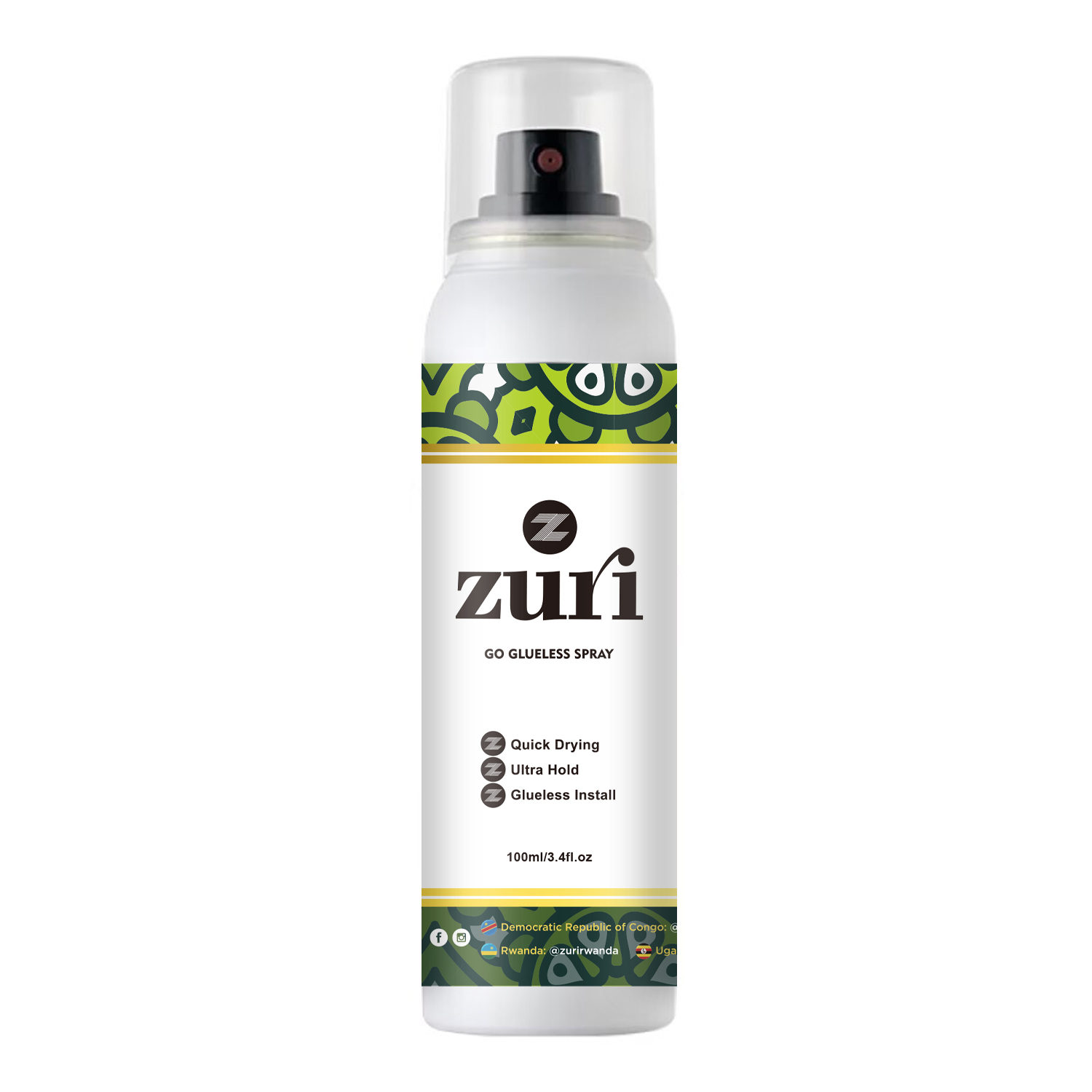 Zuri Go Glueless spray 100ml