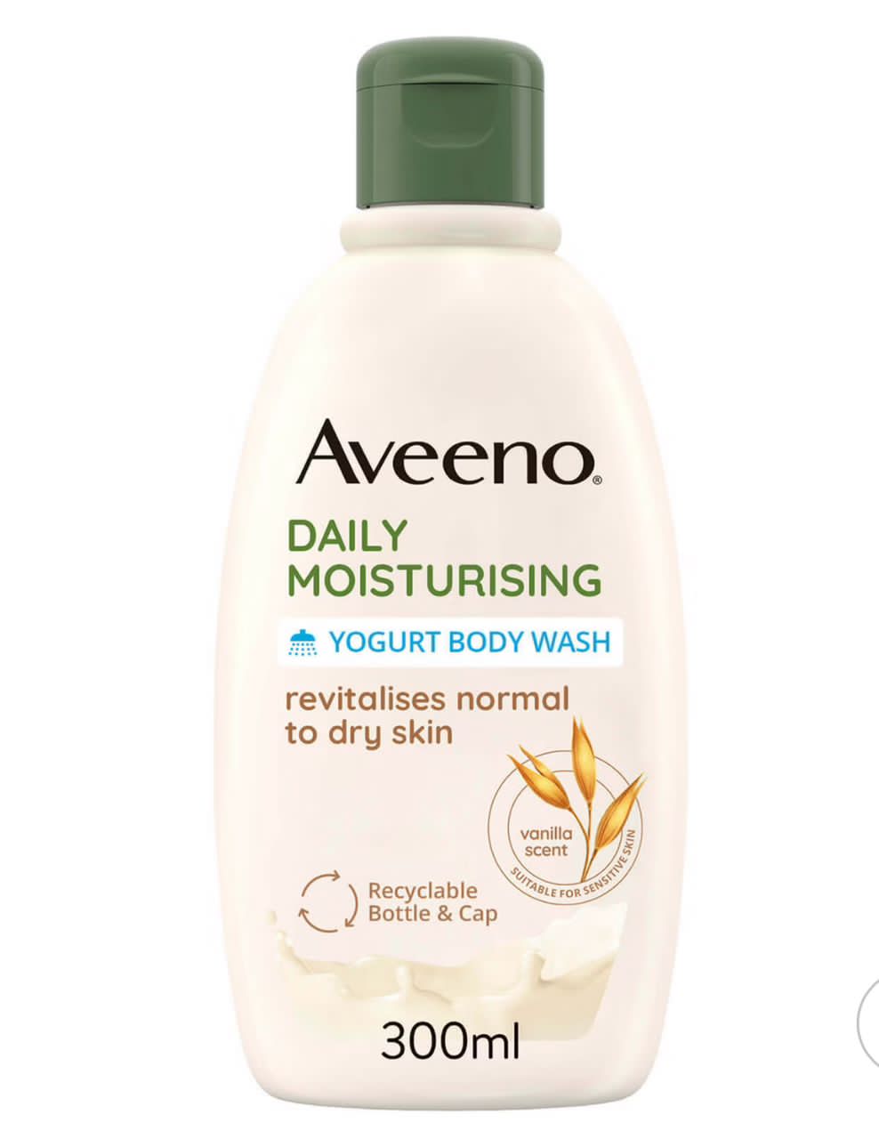 Aveeno Daily Moisturising Yogurt Body wash 300ml