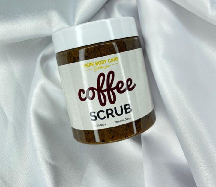 Pepe Coffee foaming scrub 