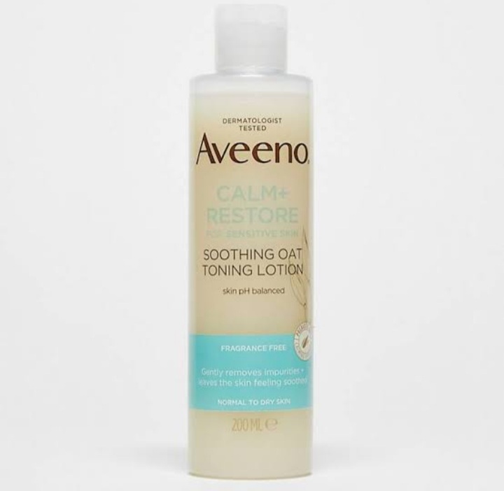 Aveeno Calm and Restore soothing Toning Lotion 200ml