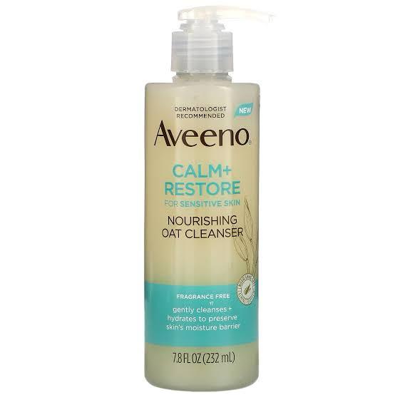 Aveeno calm +Restore Nourishing oat Face Cleanser 232ml
