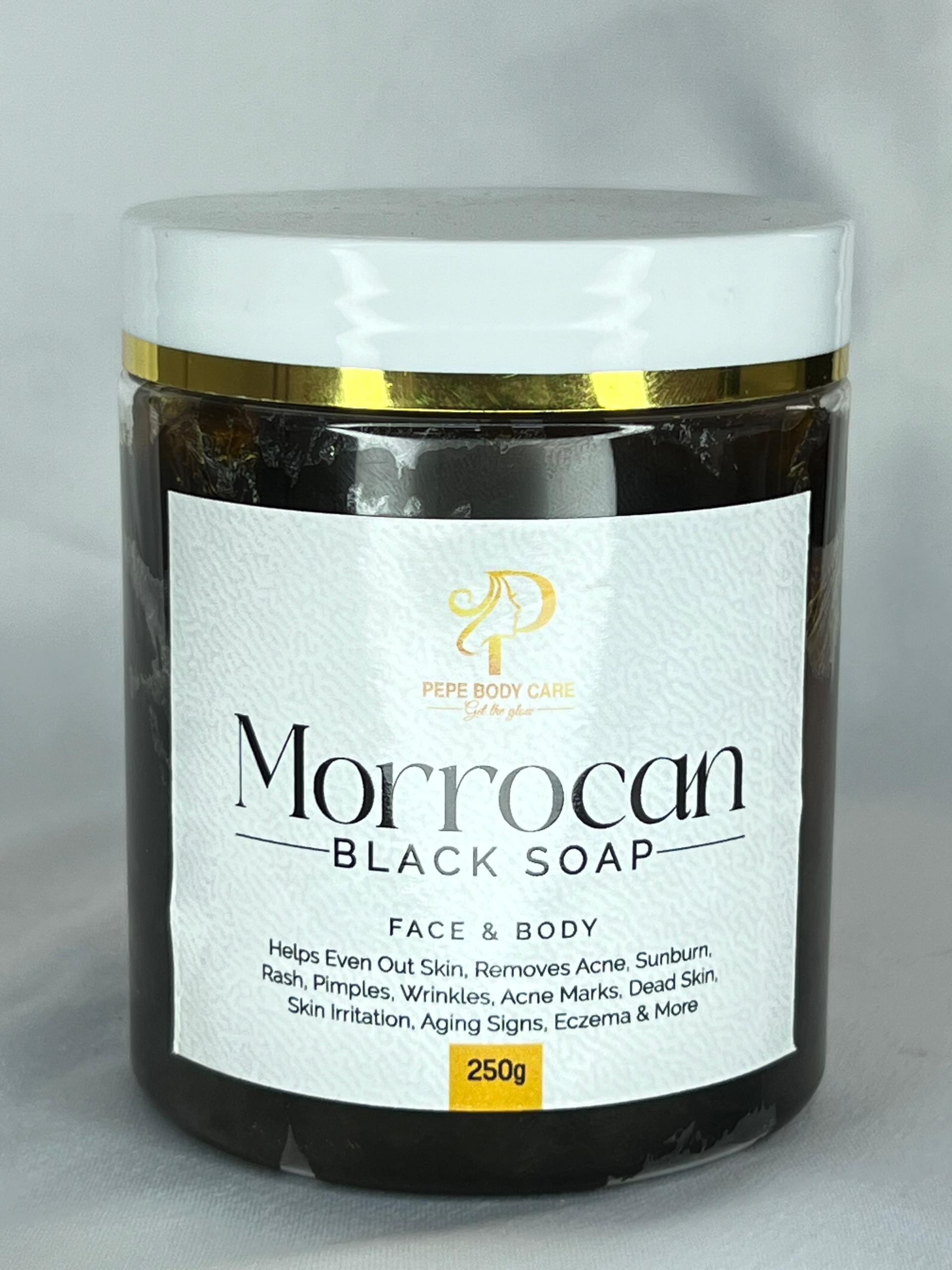 Pepe Morrocan Black Soap 250g
