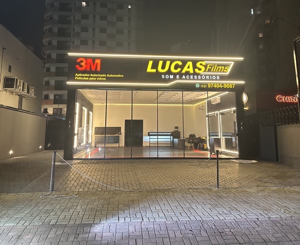 Lucas Films Som e Acessórios  - Automotivo - Aplicador Autorizado Películas para Vidros Automotivos 3M. Instalação de Som e Acessórios automotivos.