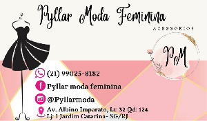 Pyllar - Moda Feminina - Nossa loja é voltada para o público feminino, onde buscamos proporcionar conforto e beleza aos nossos clientes, de roupas e acessórios, tudo para garantir o seu look. Lembre-se: ( estar na moda é estar de bem consigo mesmo. )