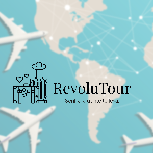 RevoluTour - Agência de Turismo - Siga nossas redes socais e acompanhe as novidades e atualizações. Compre sua viagem no nosso site ou entre em contato conosco.