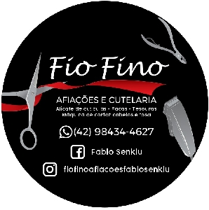 Fio Fino - Afiações  - Trabalhamos com afiações profissionais para manicures, barbearias, petshop, malharias, açougues e etc.