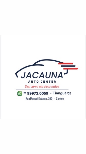Jacauna AutoCenter - Tianguá/CE - Automotivo - Auto Center na Cidade de Tiangua CE onde seu carro estará sempre em boas mãos, trabalhamos no segmento automotivo oferecendo o serviço de AutoEletrica, Diagnósticos com Scanner e Osciloscópio, Injeção Eletrônica, Manutenção em teto solar, vidros, travas, alarmes, engates e reboques, fazemos a codificação da sua chave e controle, conosco você encontra vários outros serviços para seu carro e muitos acessórios também! Esramos localizados na Rua Manoel Estevao, 390 no Centro da Cidade! Venha nos conhecer e tomar um cafezinho com a gente!