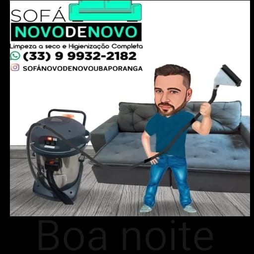 sofá novo de novo ubaporanga  - limpeza e higienização de estofados  - somos uma empresa a mais de 2 anos no ramo de limpeza e higienização de estofados.gostarimos de saber a sua opinião sobre a nossa empresa 