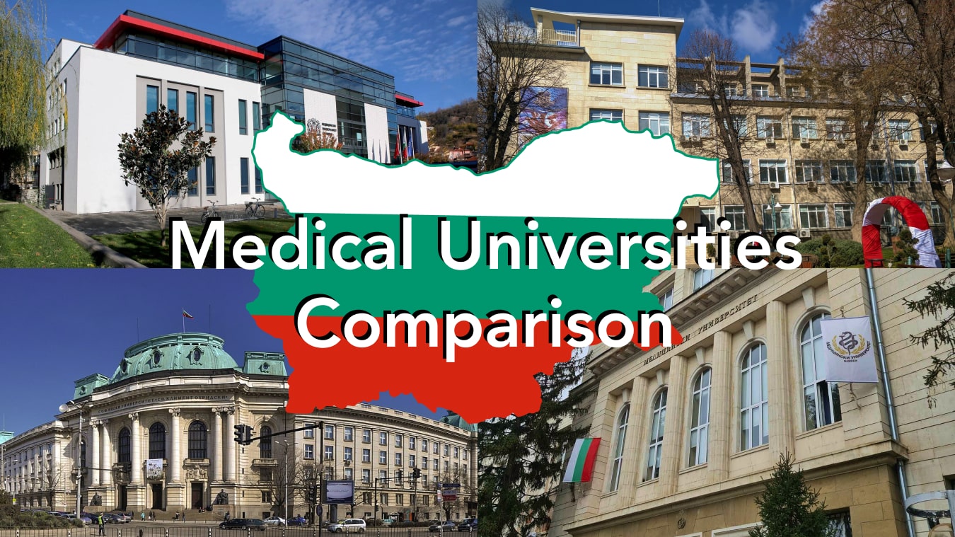 Medical Universities in Bulgaria π§π¬ π©Ί - Comparison