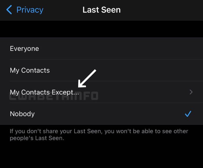 whatsapp will soon allow you to hide last seen from certain people