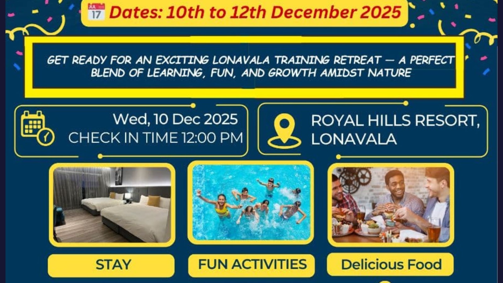 3-Day Lonavala Workshop