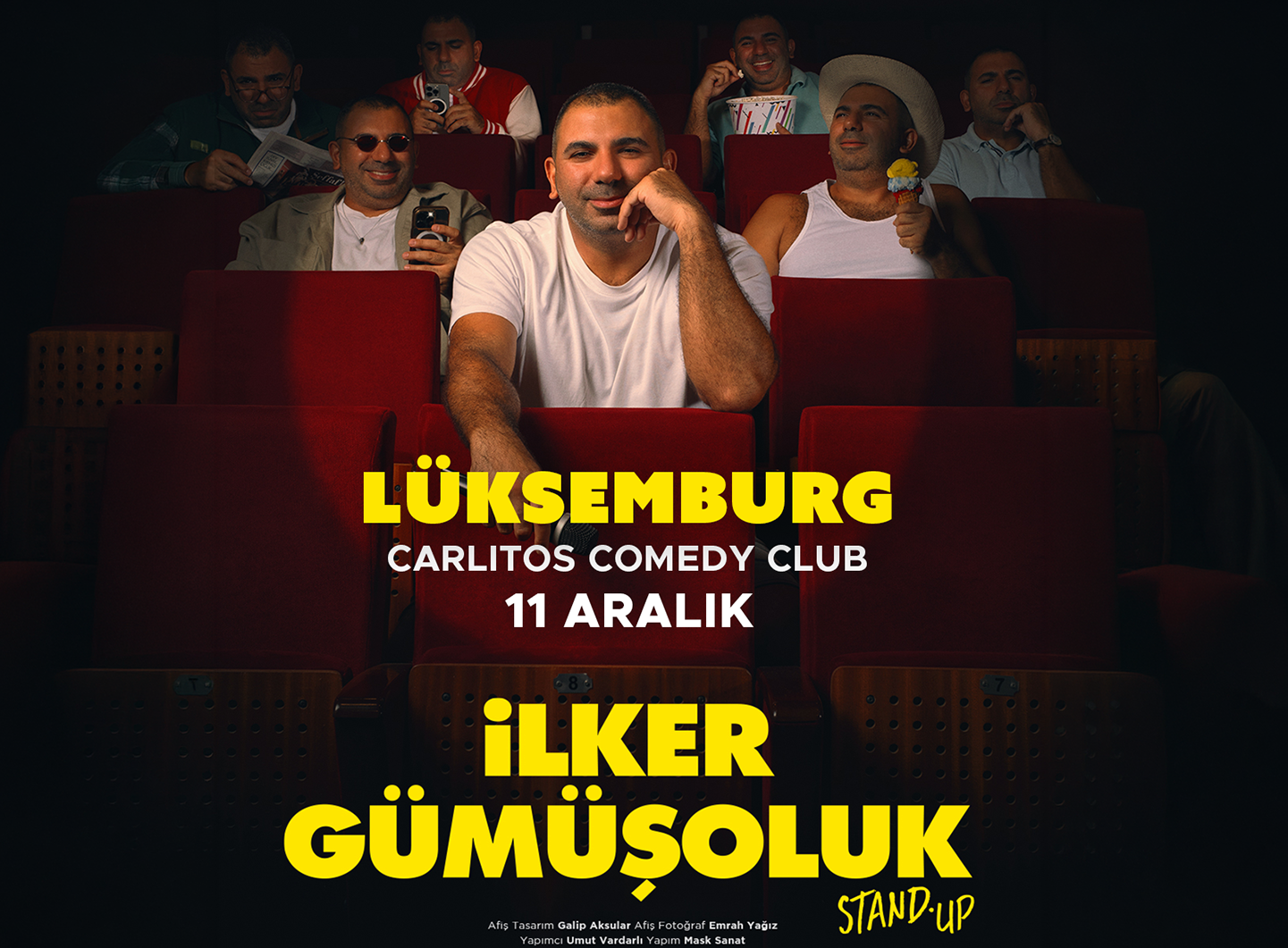 İlker Gümüşoluk Tek Kişilik Gösteri afişi