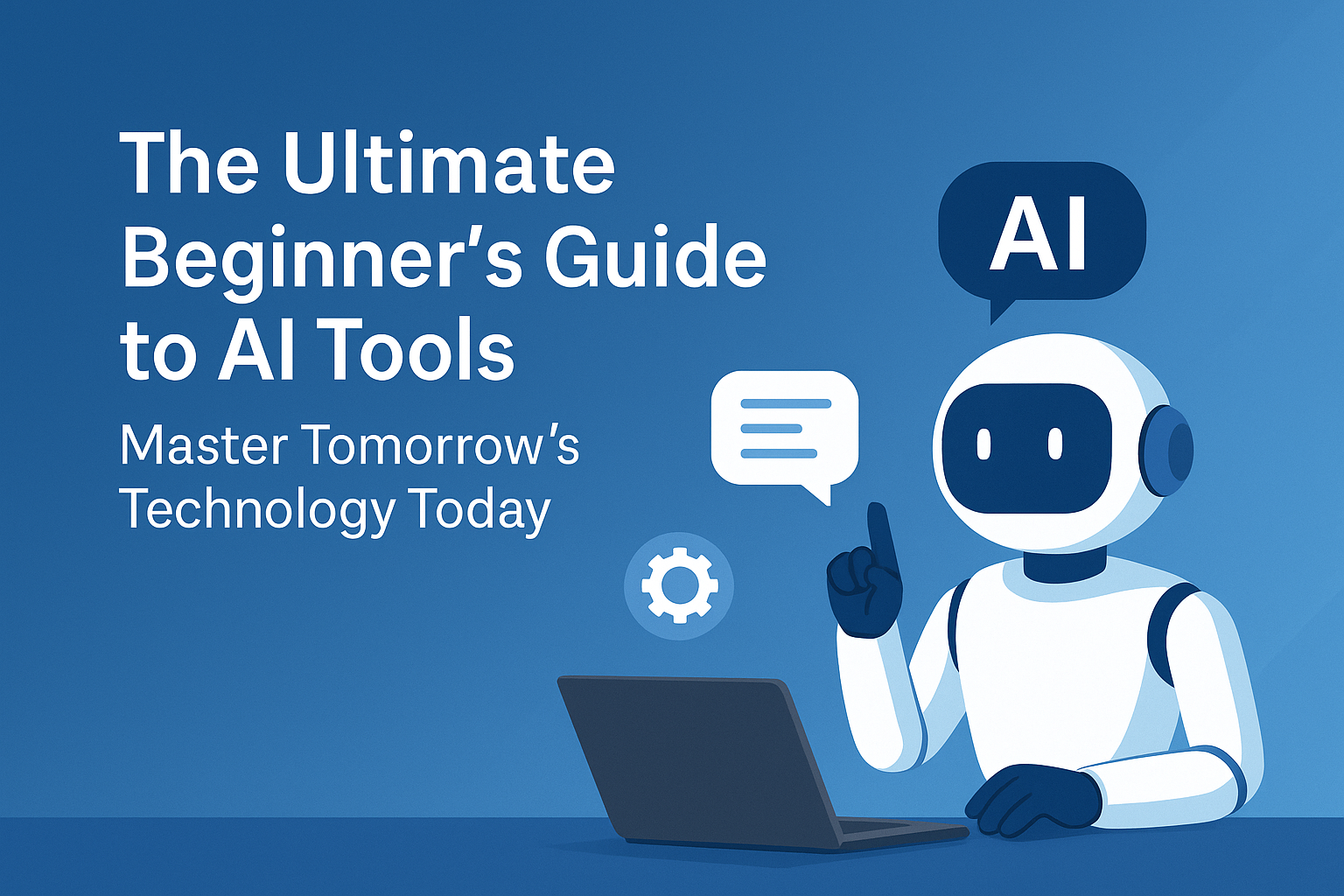 The Ultimate Beginner's Guide to AI Tools: Master Tomorrow's Technology Today