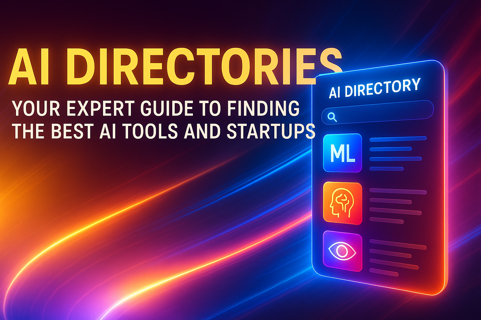 AI Directories: Your Expert Guide to Finding the Best AI Tools and Startups