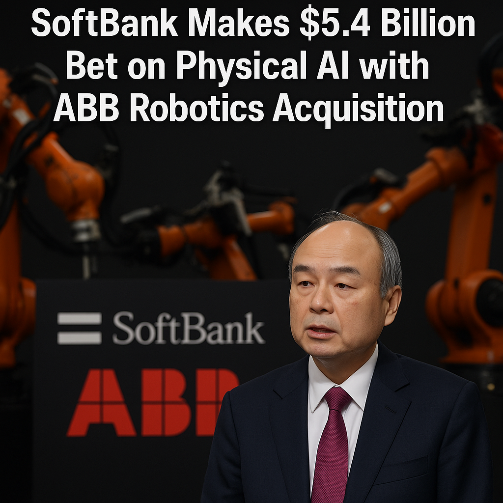 AI Investment Boom: SoftBank's Robotics Bet, OpenAI's Memory Demand, and the Physical AI Revolution: AI News 9. Oct 2025