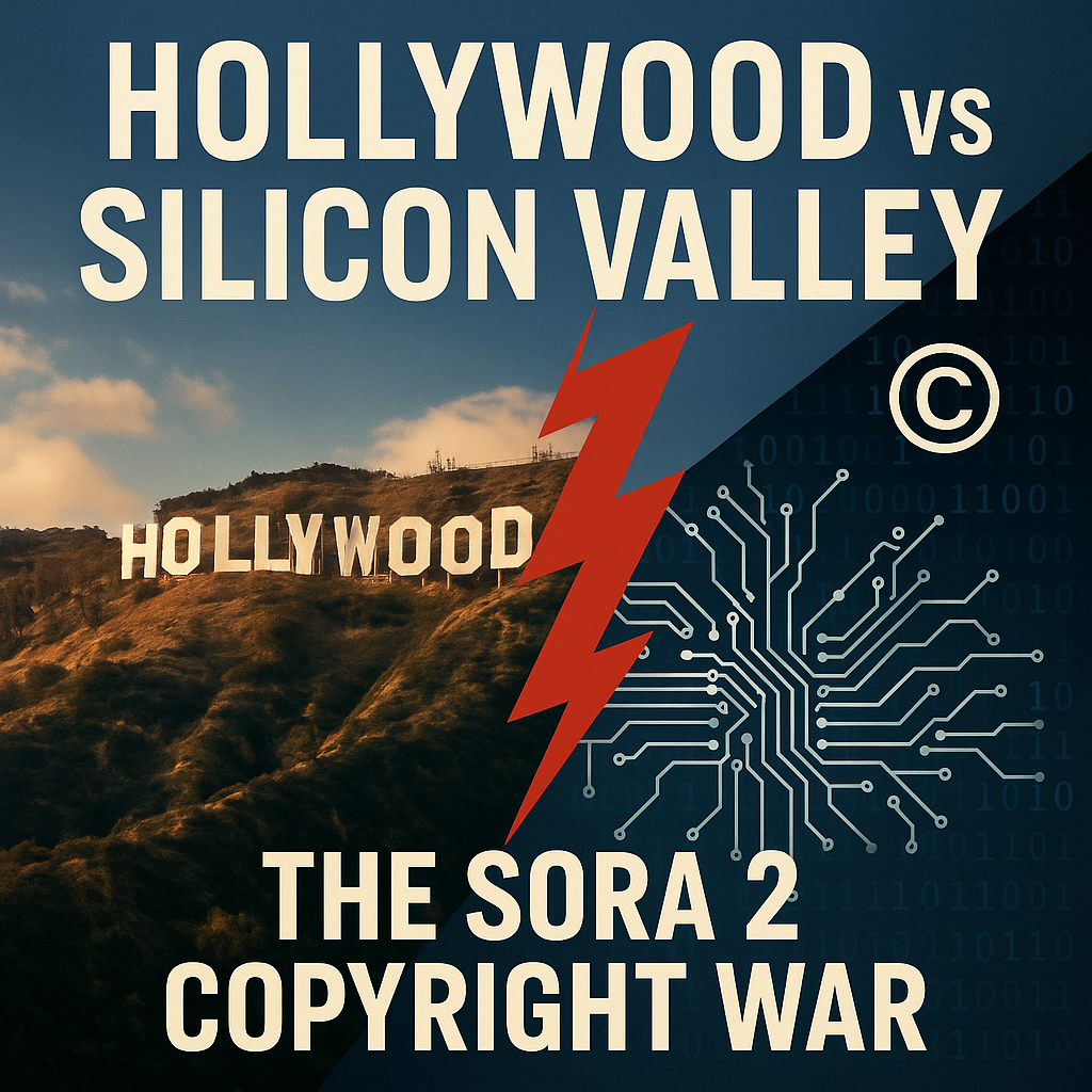 Screenshot of AI in 2025: Hollywood vs. Silicon Valley, Europe's Sovereignty Push, and China's Manufacturing Edge: AI News 11. Oct. 2025