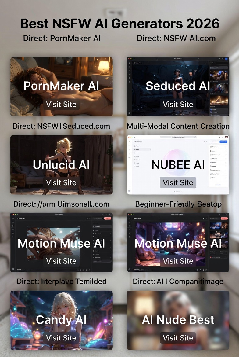 Best NSFW AI Generators 2026 – Direct Links to Try the Top Platforms Today – nsfw ai