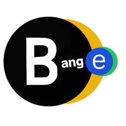 Bange.io logo - Conversational AI brand identity