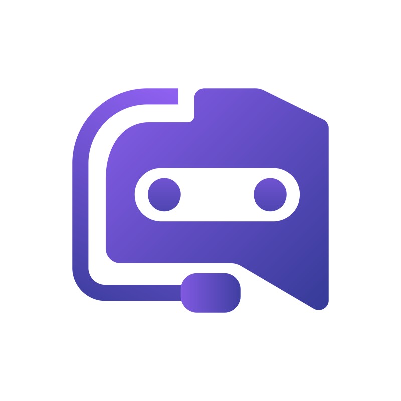 PerfectCSR logo - Conversational AI brand identity