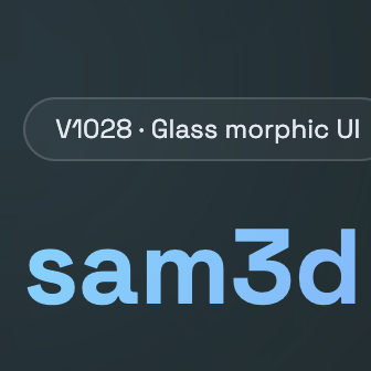 sam3d World logo - Productivity & Collaboration brand identity