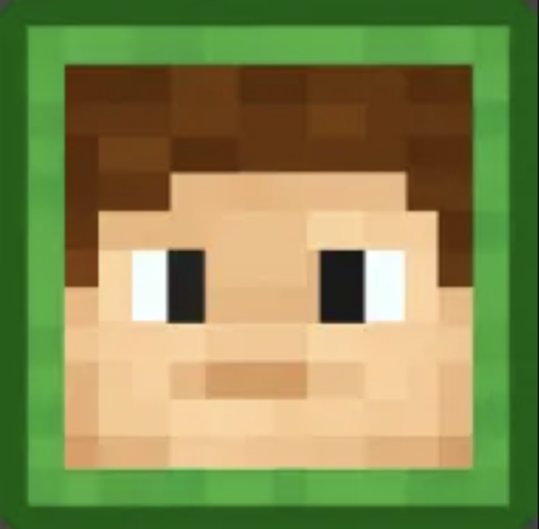 AI Minecraft Skin Generator logo - Image Generation brand identity