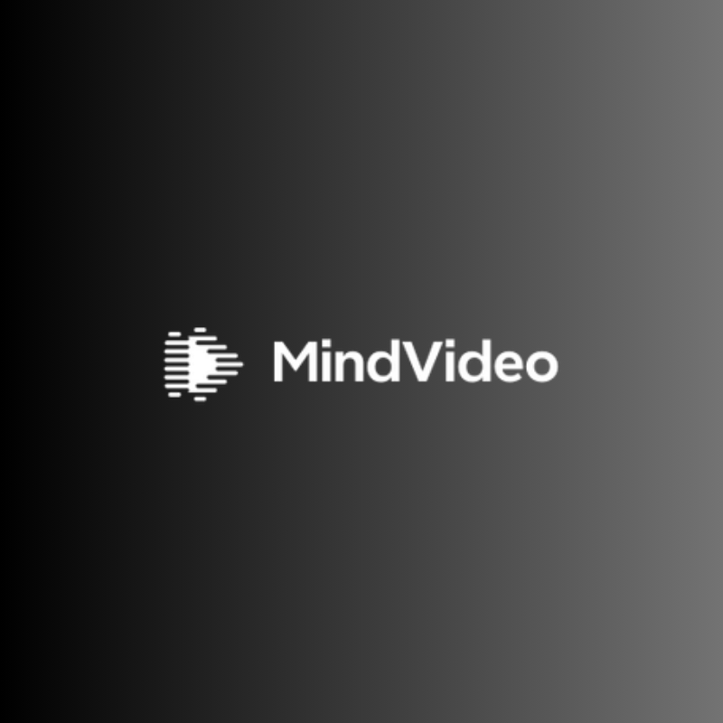 MindVideo AI logo - Video Generation brand identity