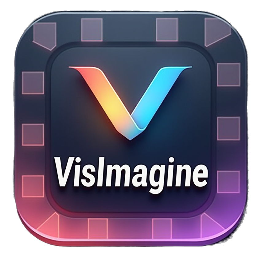 Visimagine logo - Video Generation brand identity