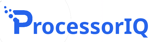 ProcessorIQ logo - Productivity & Collaboration brand identity