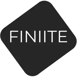 Finiite logo - Conversational AI brand identity