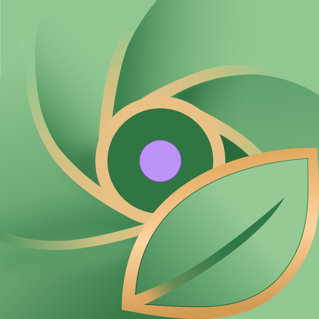 CaloPeek logo - Data Analytics brand identity