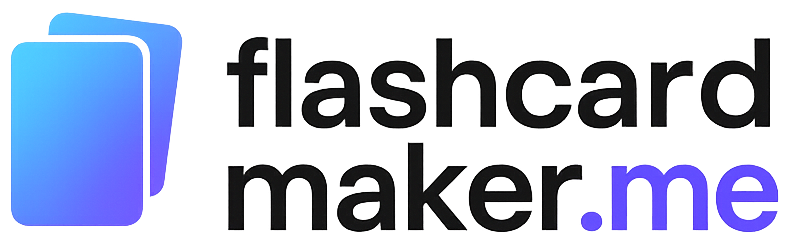 Flashcard Maker logo - Productivity & Collaboration brand identity
