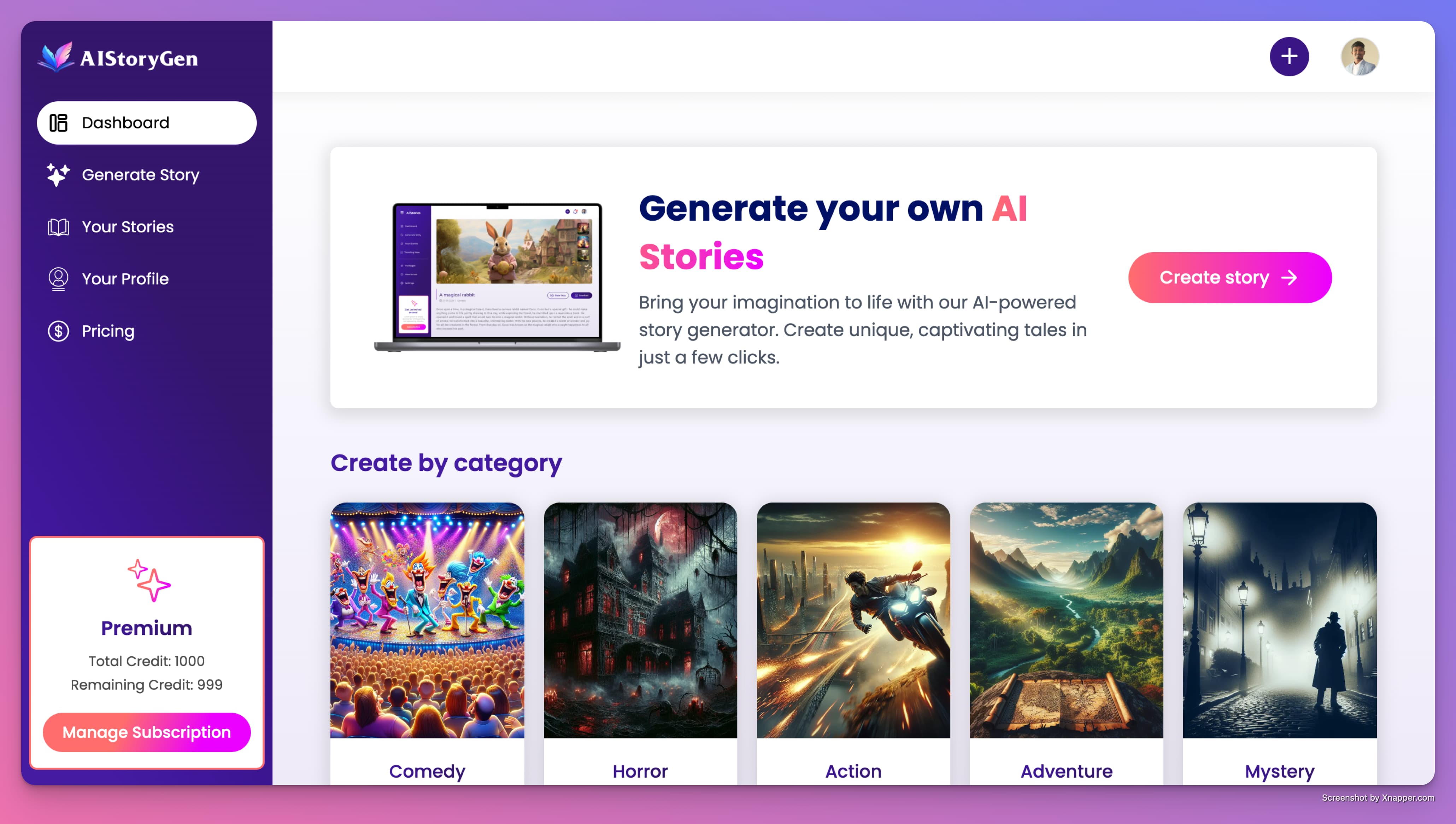 AIStoryGen - AI Story Generator logo - Image Generation brand identity