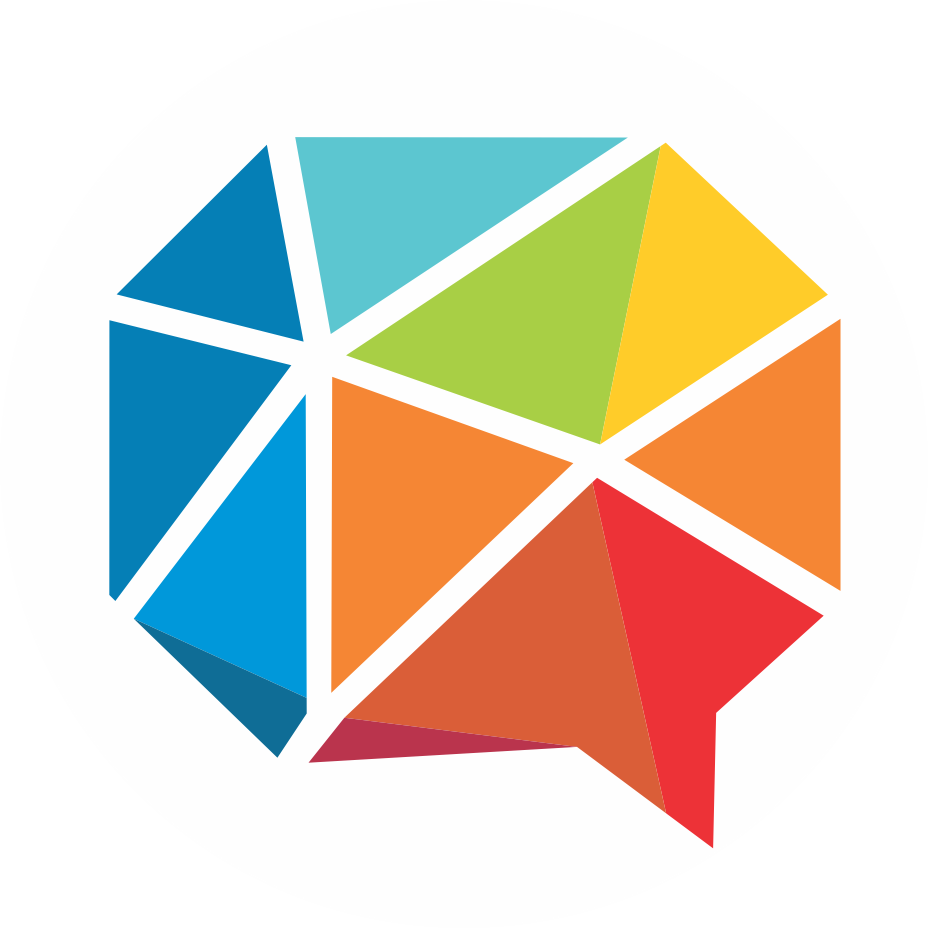 intoCHAT logo - Conversational AI brand identity