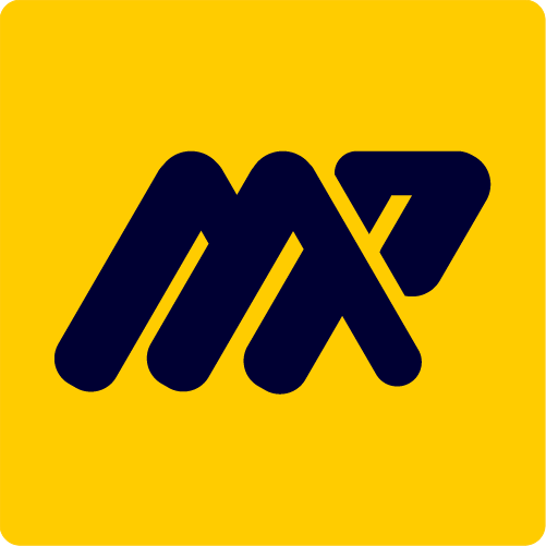 MentionRank logo - Marketing Automation brand identity