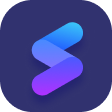snappixify-Video Converter and Downloader logo - Audio Generation brand identity