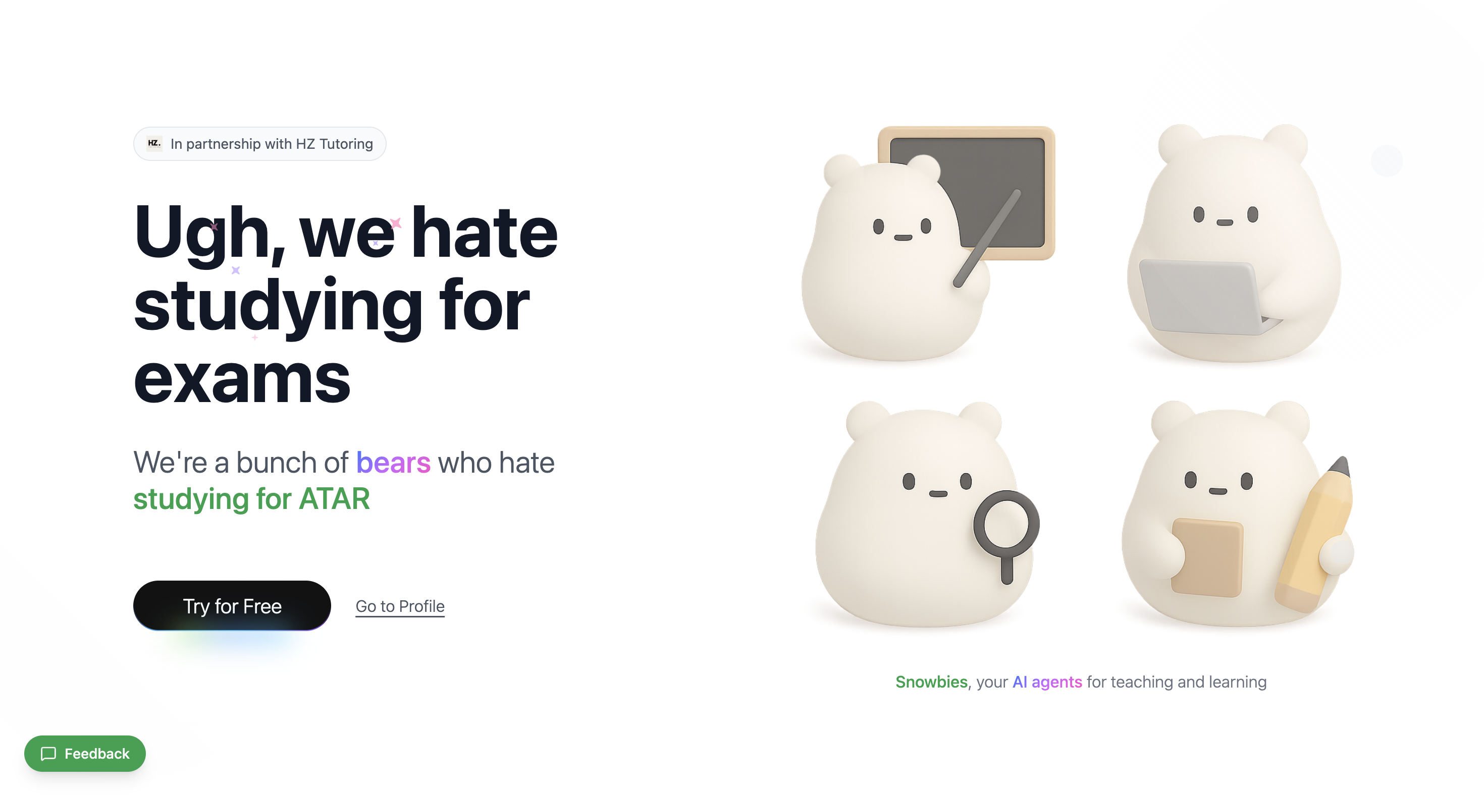 Polarbear Conversational AI showing edtech - Adaptive Learning that Works