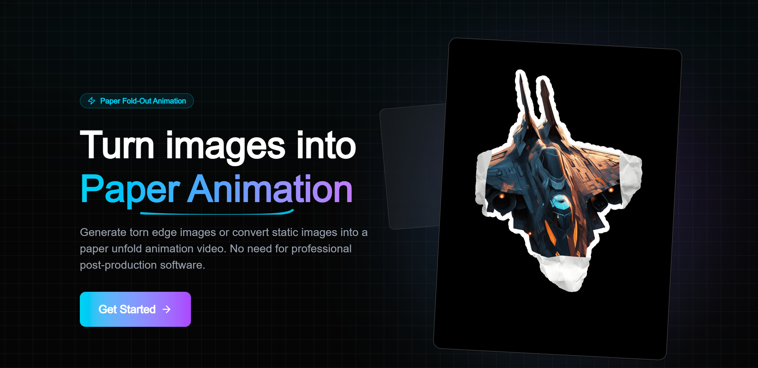 Paper Animator Art Image Generation showing paper animation - Paper Animator Art - Turn your photos into paper animation