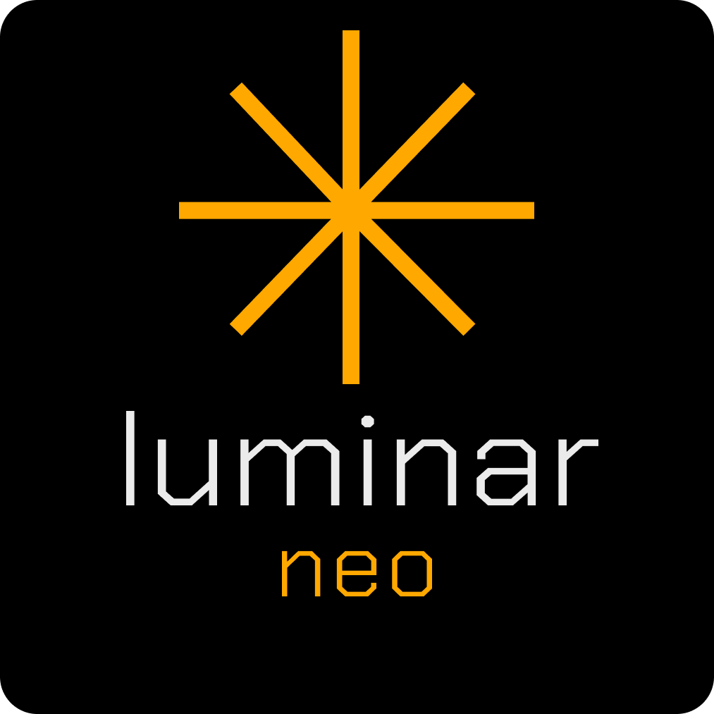 Luminar Neo Image Generation interface showing ai-powered and features