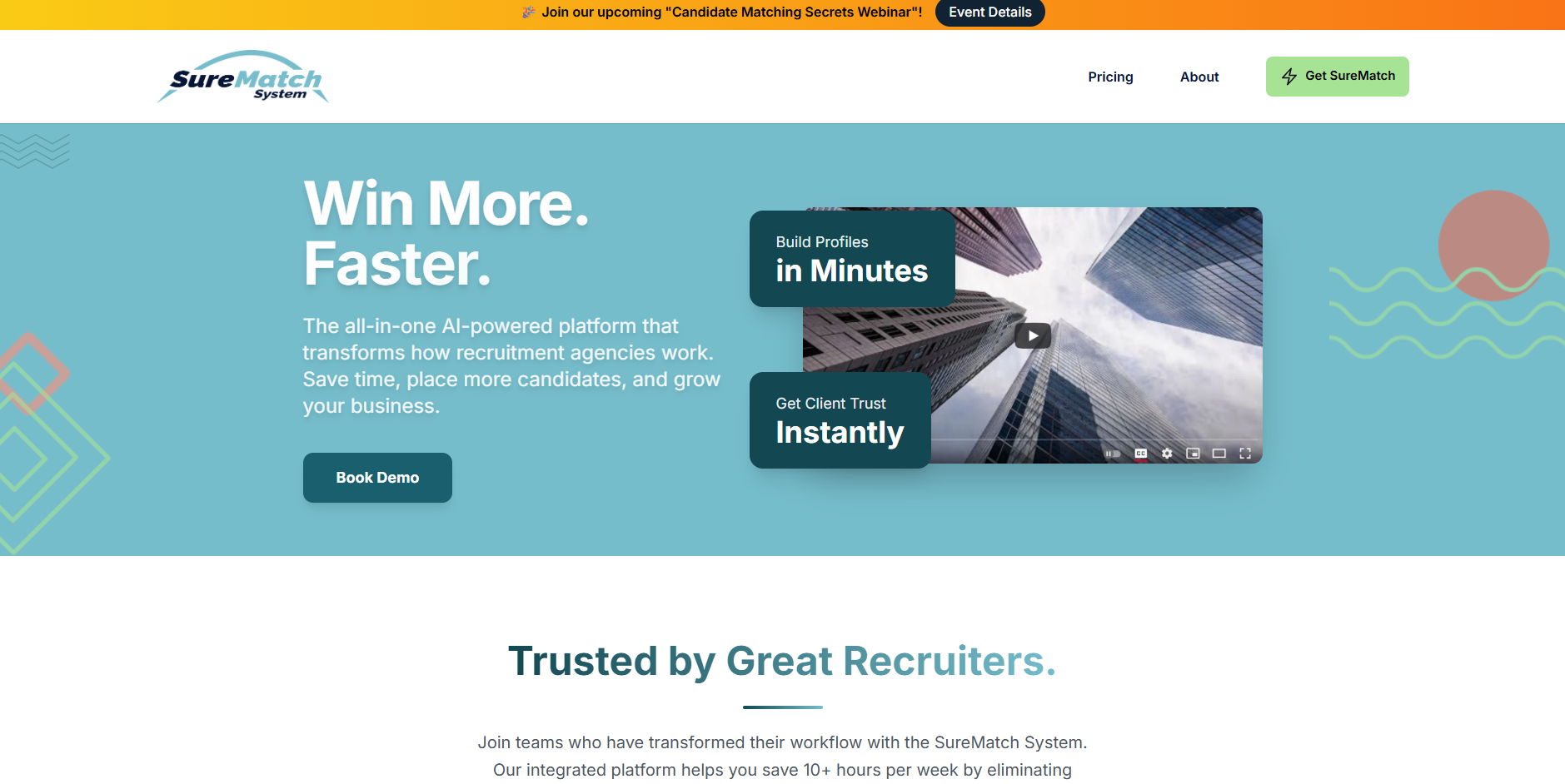 Screenshot of SureMatch
